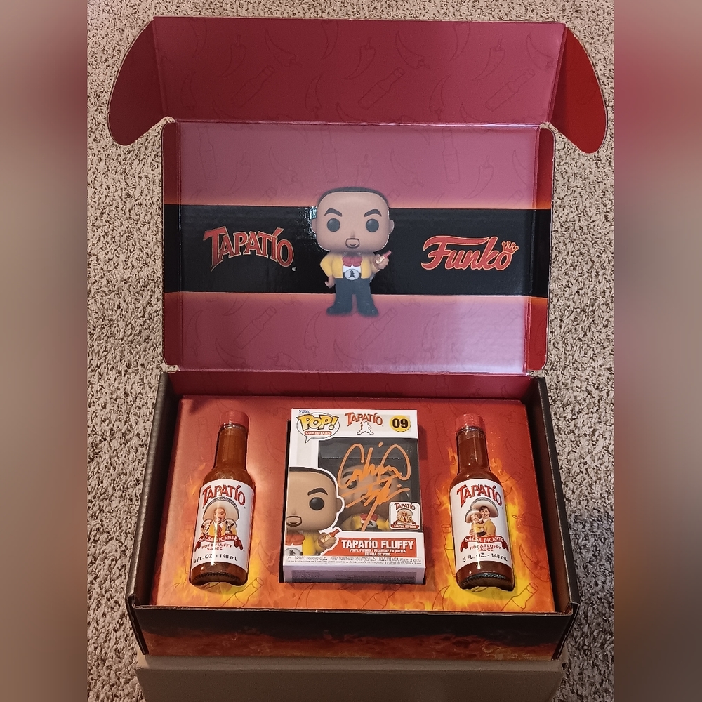Funko Pop! Gabriel “Fluffy” Iglesias Tapatio Signed Collector’s Box